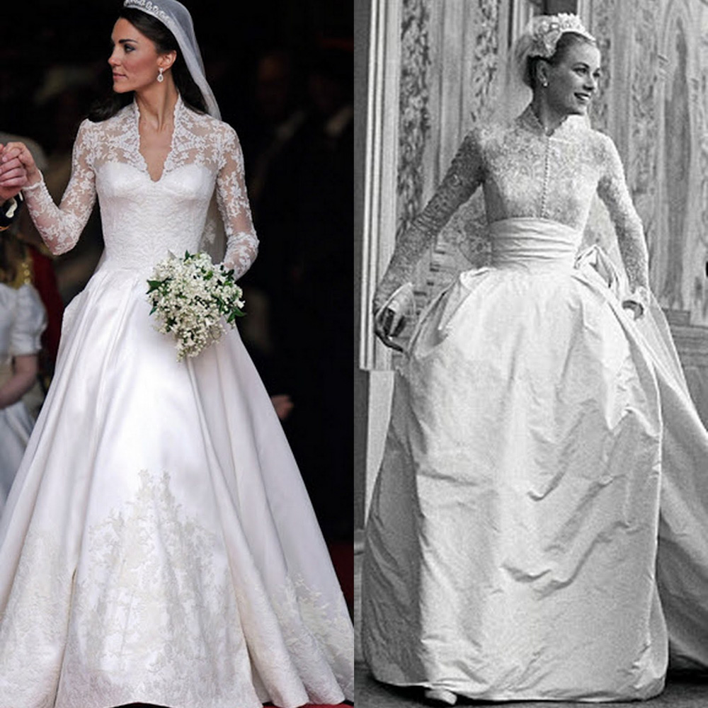 grace kelly wedding dress